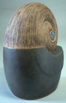 陶芸オブジェ一品作・深い眠り