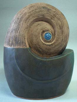 陶芸オブジェ一品作・深い眠り