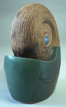 陶芸オブジェ一品作・深い眠り