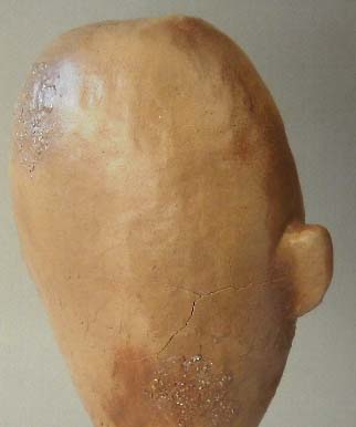 陶器オブジェ頑固一徹