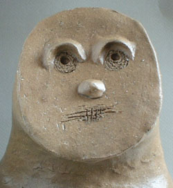 陶器オブジェ・天使の決意