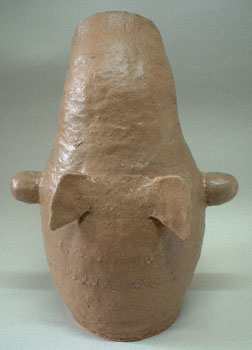 陶器オブジェ・天使の決意