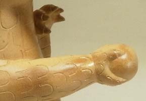 陶器の龍の置物・スーパードラゴン