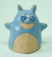 手びねりの陶人形・トトロ