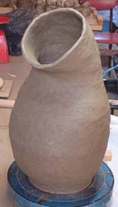 一品作の天使のオブジェを紐作り