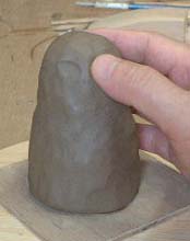 手びねりのお地蔵様の作り方