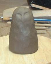 手びねりのお地蔵様の作り方