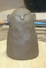 手びねりのお地蔵様の作り方