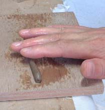 手びねりのお地蔵様の作り方