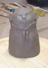 手びねりのお地蔵様の作り方