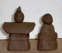 ｆｍ福岡・千香ちゃん制作の雛人形