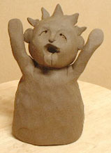 今日のことわざ人形