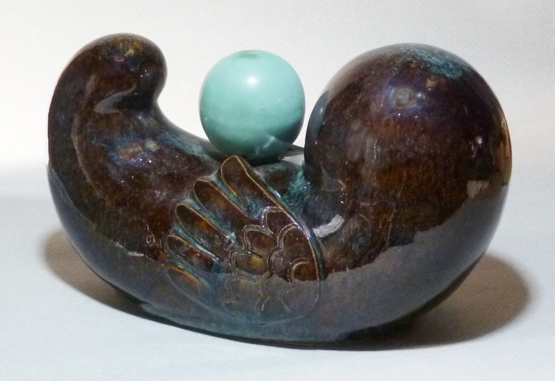 陶器オブジェ・幸せを運ぶ天使