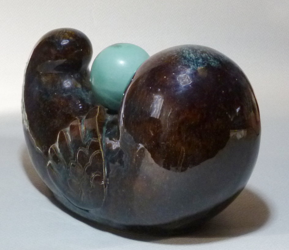 陶器オブジェ・幸せを運ぶ天使