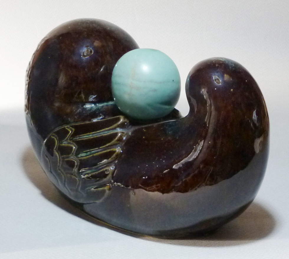 陶器オブジェ・幸せを運ぶ天使