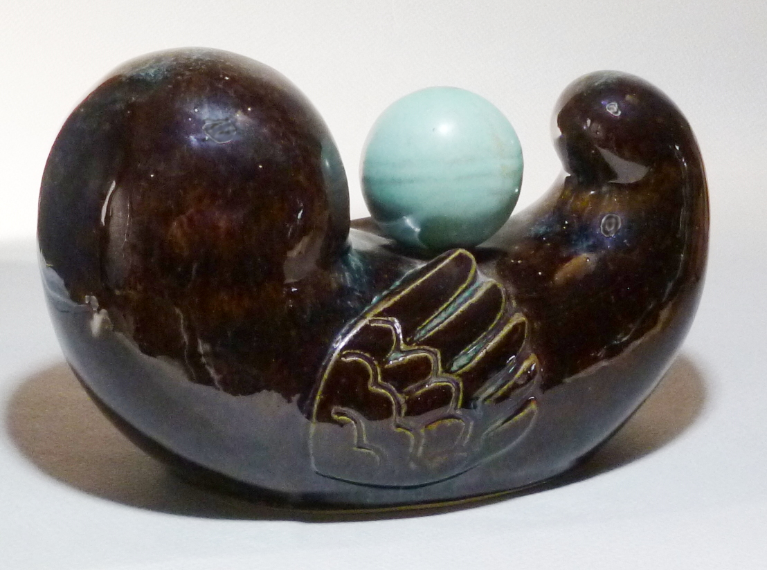 陶器オブジェ・幸せを運ぶ天使