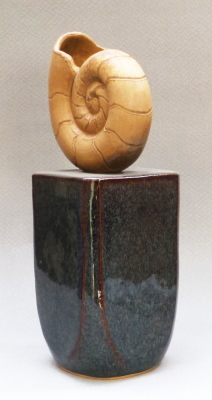 陶器オブジェ「古生代の記憶」