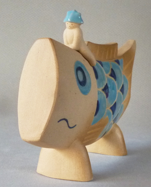 陶器の五月人形・鯉のぼり