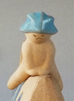 陶器の五月人形、鯉のぼり人形（小）