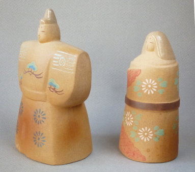 陶器の雛人形・立ち雛人形