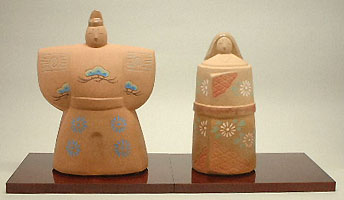 陶器の雛人形・立ち雛人形・大