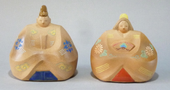 陶器の雛人形・座雛人形・小