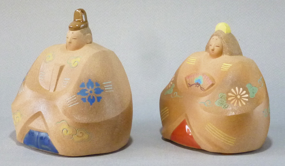 陶器の雛人形・座雛人形・小