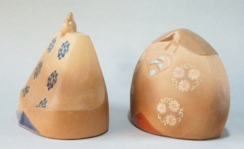 陶器の雛人形・座雛・大