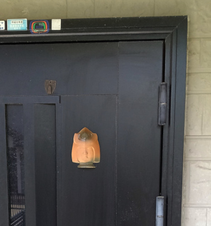 家守シンボルアート・侍