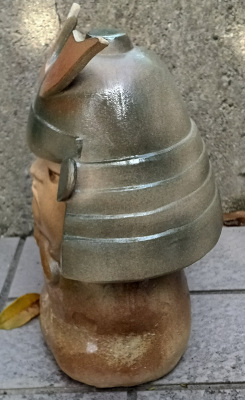 陶器人形、リトル将軍。a little SHOGUN