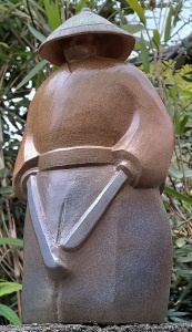 陶人形・侍スピリット「武蔵」