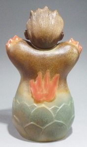 陶人形・阿修羅像