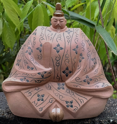 陶器の人形・菅原道真