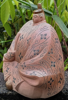 陶器の人形・菅原道真