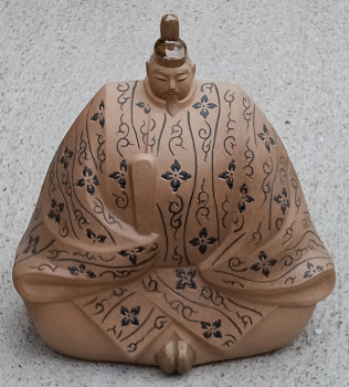 陶器の人形・菅原道真