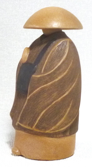 陶器の人形・雲水