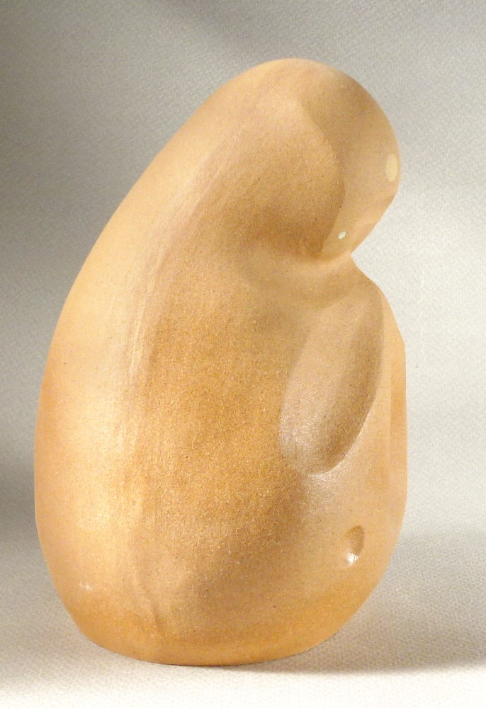 陶器の人形・祈り