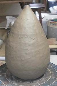 製作中の新作オブジェ・８－１の旅立ちと冒険