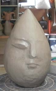 製作中の新作オブジェ・８－１の旅立ちと冒険