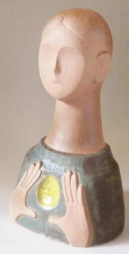 陶器の人形・檸檬（レモン）